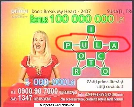 glume glumitze :)) cea mai enervanta vazut blonda macar data!!